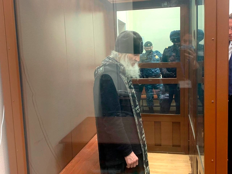 Арестованный бывший схимонах Сергий объявил сухую голодовку