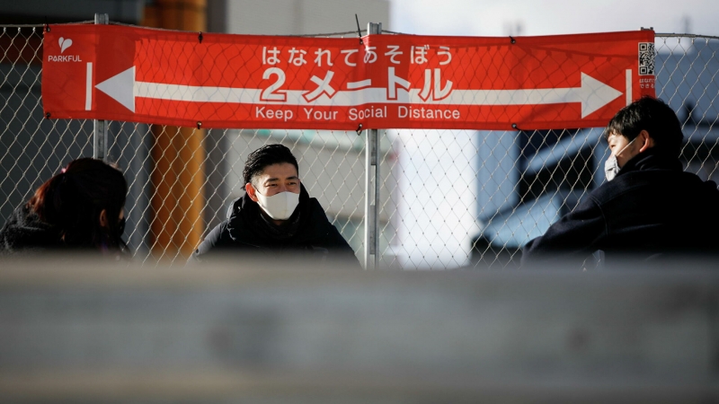 В Японии выявили пять случаев заражения "британским" штаммом коронавируса