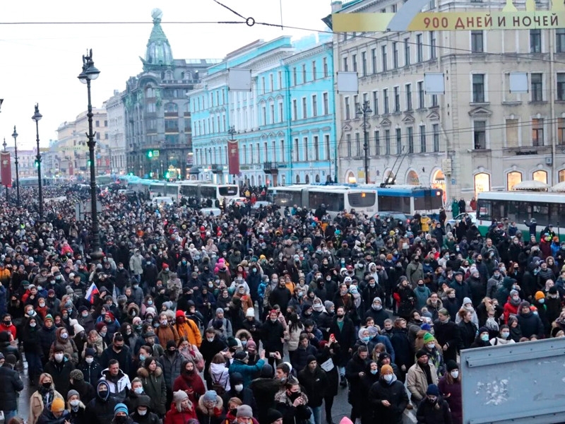Мировой судья в Петербурге вернул протоколы за нарушение самоизоляции на участников митинга 23 января