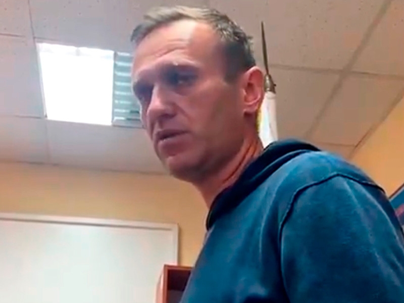 ФСИН: Навального перевели в медсанчасть с подозрением на ОРЗ
