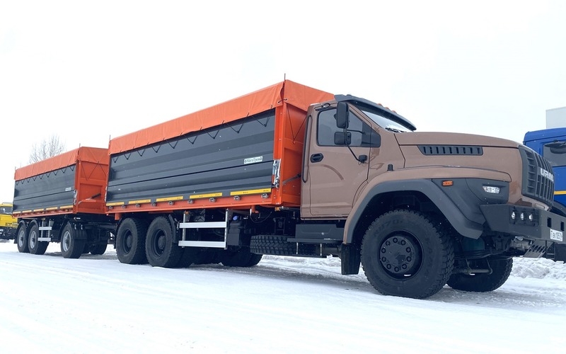 Суперсамосвал: разглядываем новую версию грузовика Урал