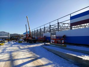 Ангары из сэндвич-панелей: Надежность и эффективность